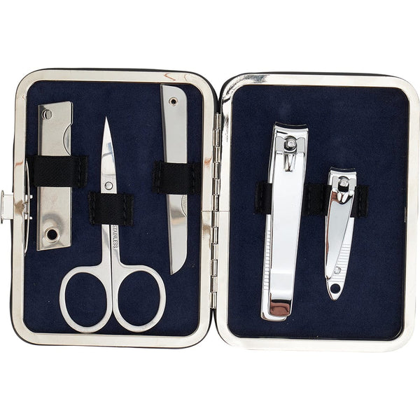Annabel Trends Personal Care Stripe Manicure Kit Mens - Navy