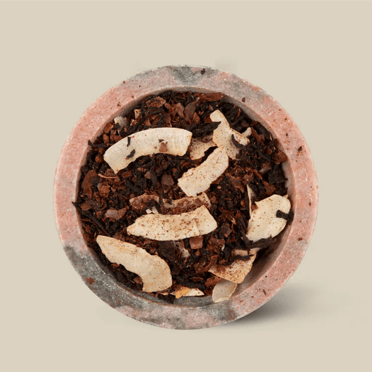 The Tea Collective Food Boutique Jar + 100g Loose Leaf Tea Chocolate Coconut Chai