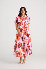 Rossellini Short Sleeve Dress