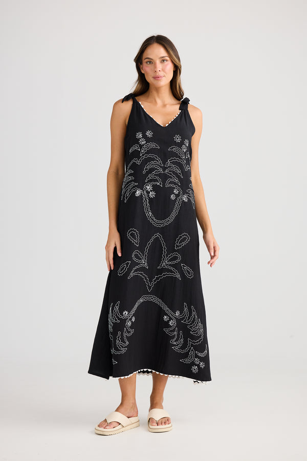Deira Embroidered Dress