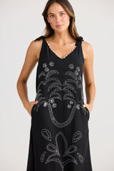 Deira Embroidered Dress