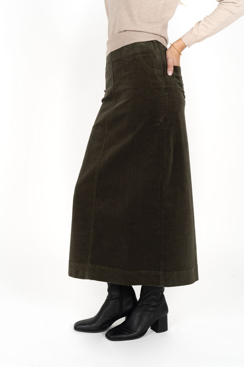 Billie Cord Skirt