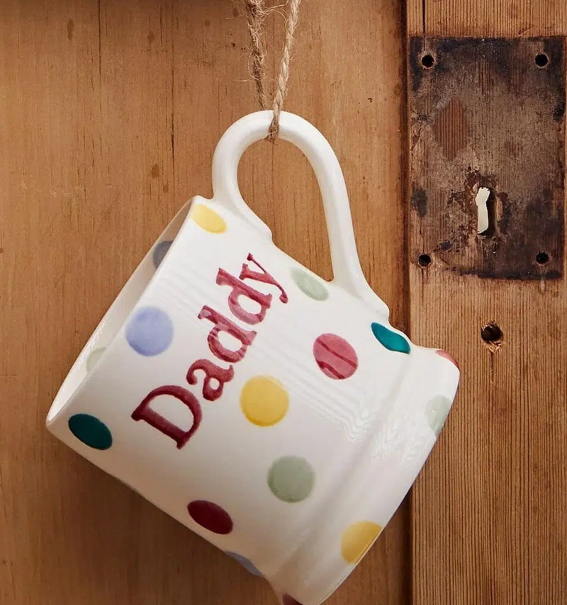 Polka Dot Daddy 1/2 Pint Mug