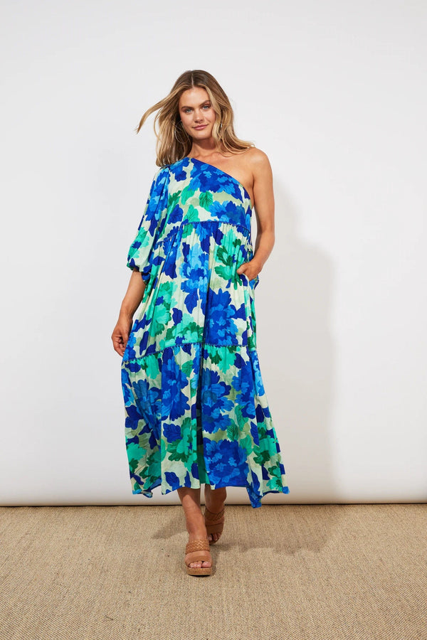 HAVEN Clothing - Summer Cayman One Shoulder Dress