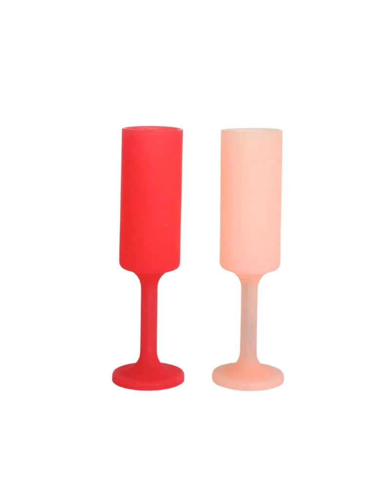 Silicone Unbreakable Champagne Flutes