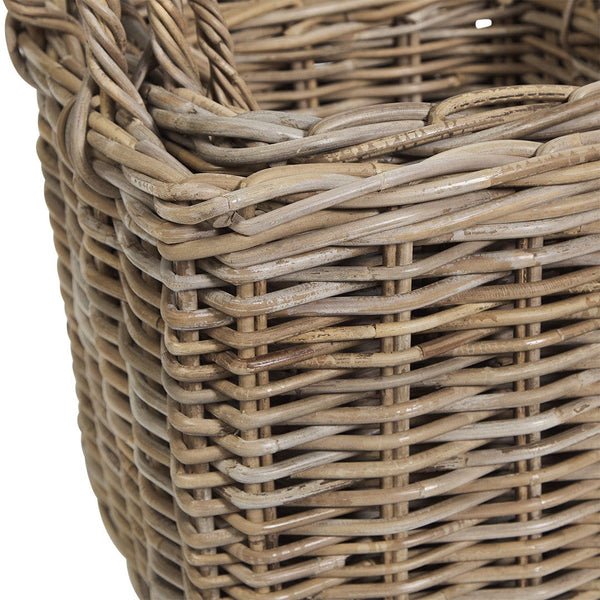 Not specified Decor Corbeille Square Log Basket Set of 3