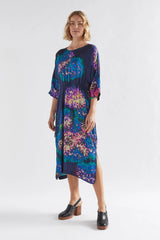 Not specified Clothing - Summer Optic Bloom Print / 8 Devon Midi Dress