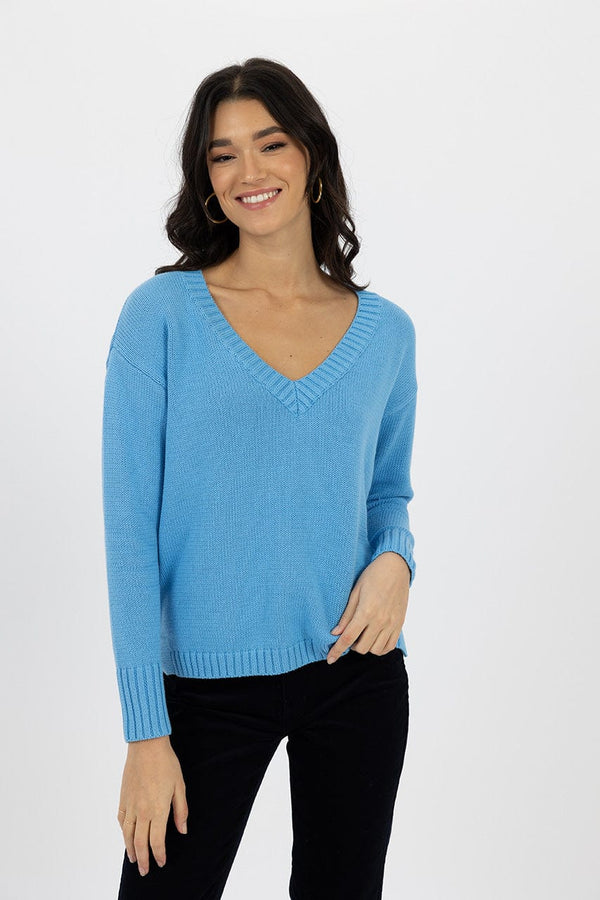 Humidity Lifestyle Clothing - Winter Blue / S Downtown Sweater