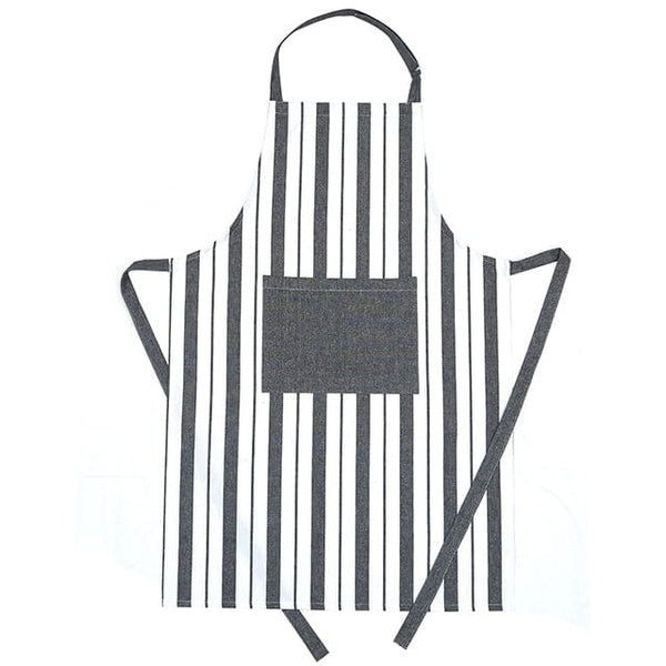 Not specified Kitchenware French Stripe Apron-60cm x 90 cm-Black