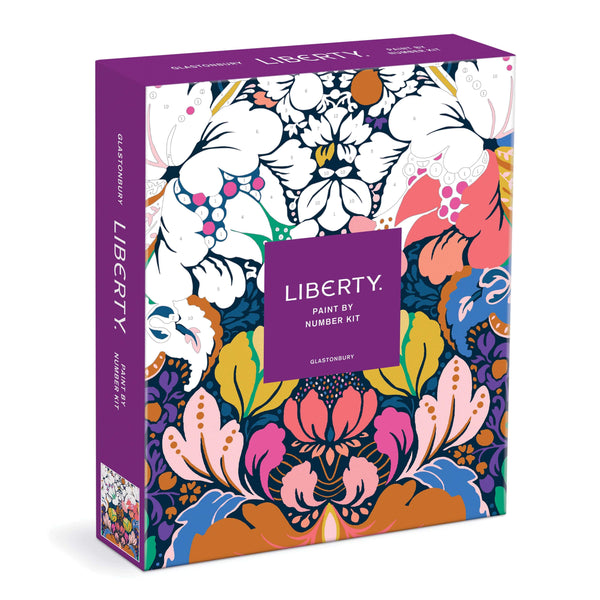 Not specified Novelty (Games, Gents & Pets) Galison Liberty Glastonbury Paint By Number Kit