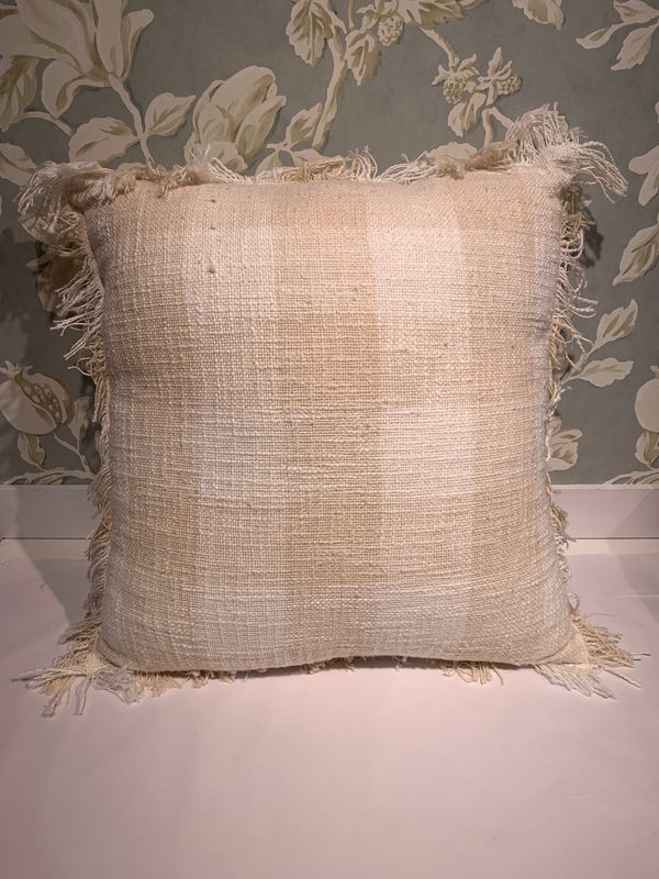 Ginger Cotton Cushion 50x50cm