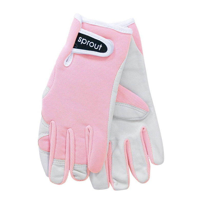 Sprout Garden Crystal Pink Goatskin Gloves