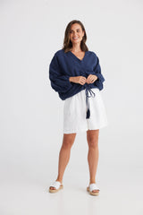 Not specified Clothing - Summer Navy / SM Happy Hour Top