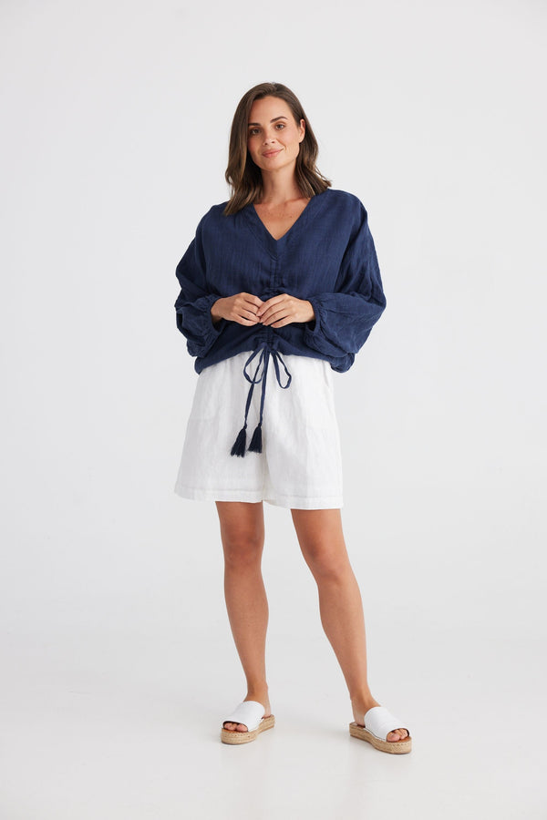 Not specified Clothing - Summer Navy / ML Happy Hour Top