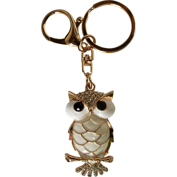 Not specified Accessories Keyring Owl White