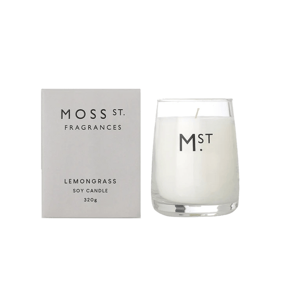 Moss St. Fragrances Fragrances Lemongrass Soy Candle 320g