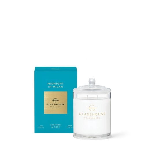 Glasshouse Fragrances Fragrances MIDNIGHT IN MILAN Soy Candle 380g