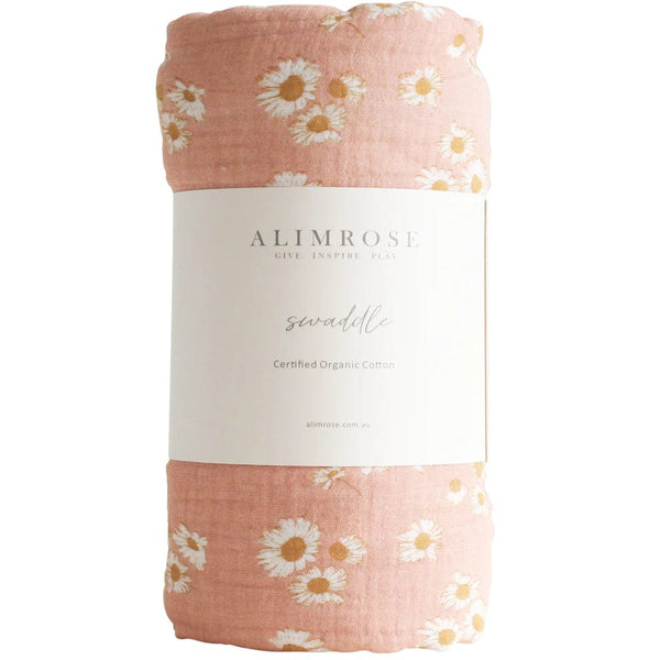 Not specified Baby & Kids Muslin Swaddle - Little Daisies