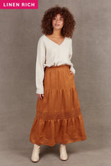 eb&ive Clothing - Winter Ochre / XS Nama Skirt