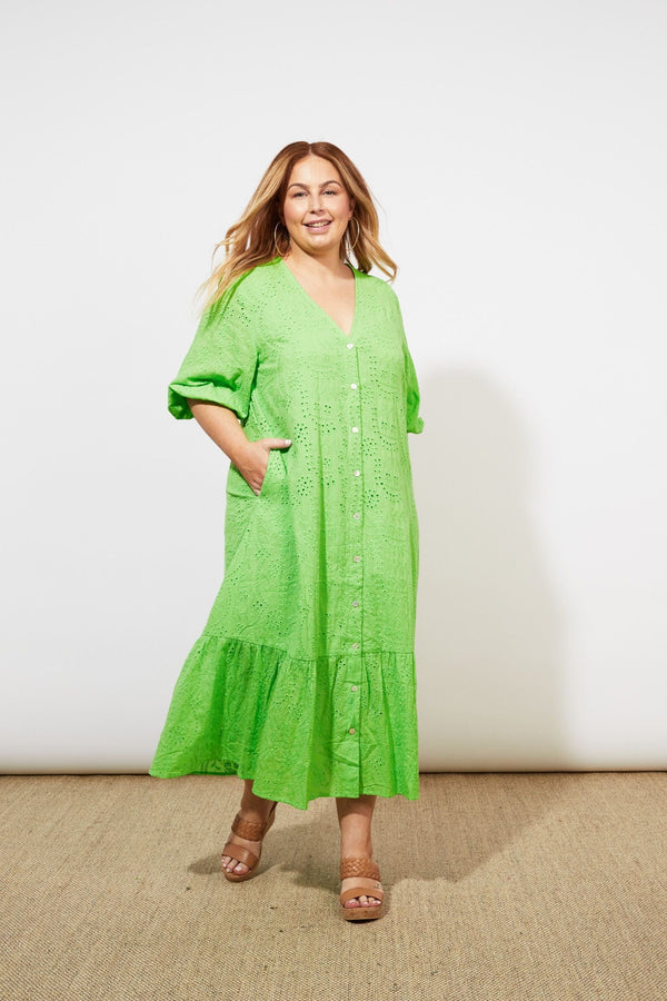 HAVEN Clothing - Summer Limeade / S/M Naxos Dress