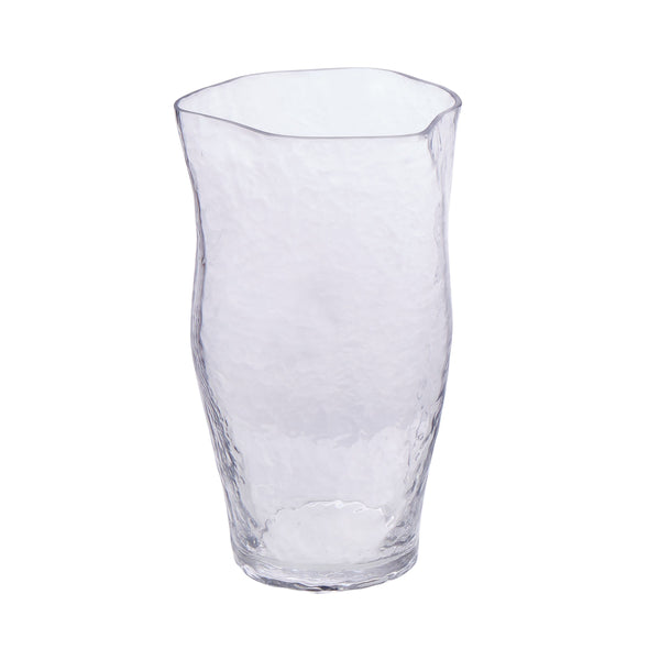 AMALFI Decor Organic Clear Glass Vase 2