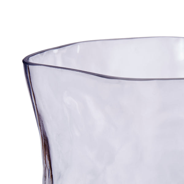 AMALFI Decor Organic Clear Glass Vase