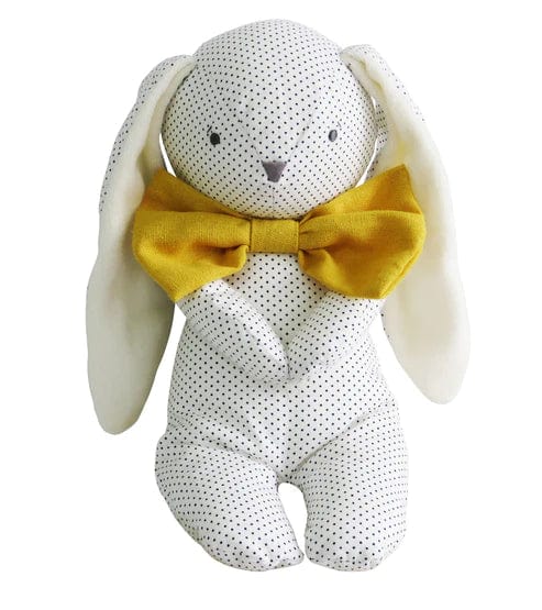 Not specified Baby & Kids Roberto Floppy Bunny - 25cm - Navy Spot & Bowtie