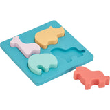 Annabel Trends Baby & Kids Silicone Puzzle - Land Animal