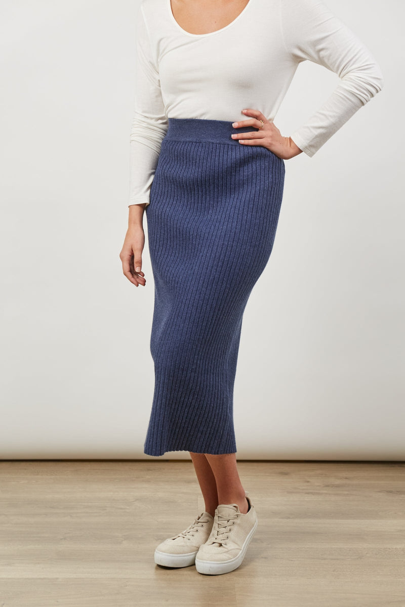 IsleOfMine Clothing - Winter Twilight / XS/S Skyline Knit Skirt