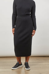 IsleOfMine Clothing - Winter Onyx / XS/S Skyline Knit Skirt