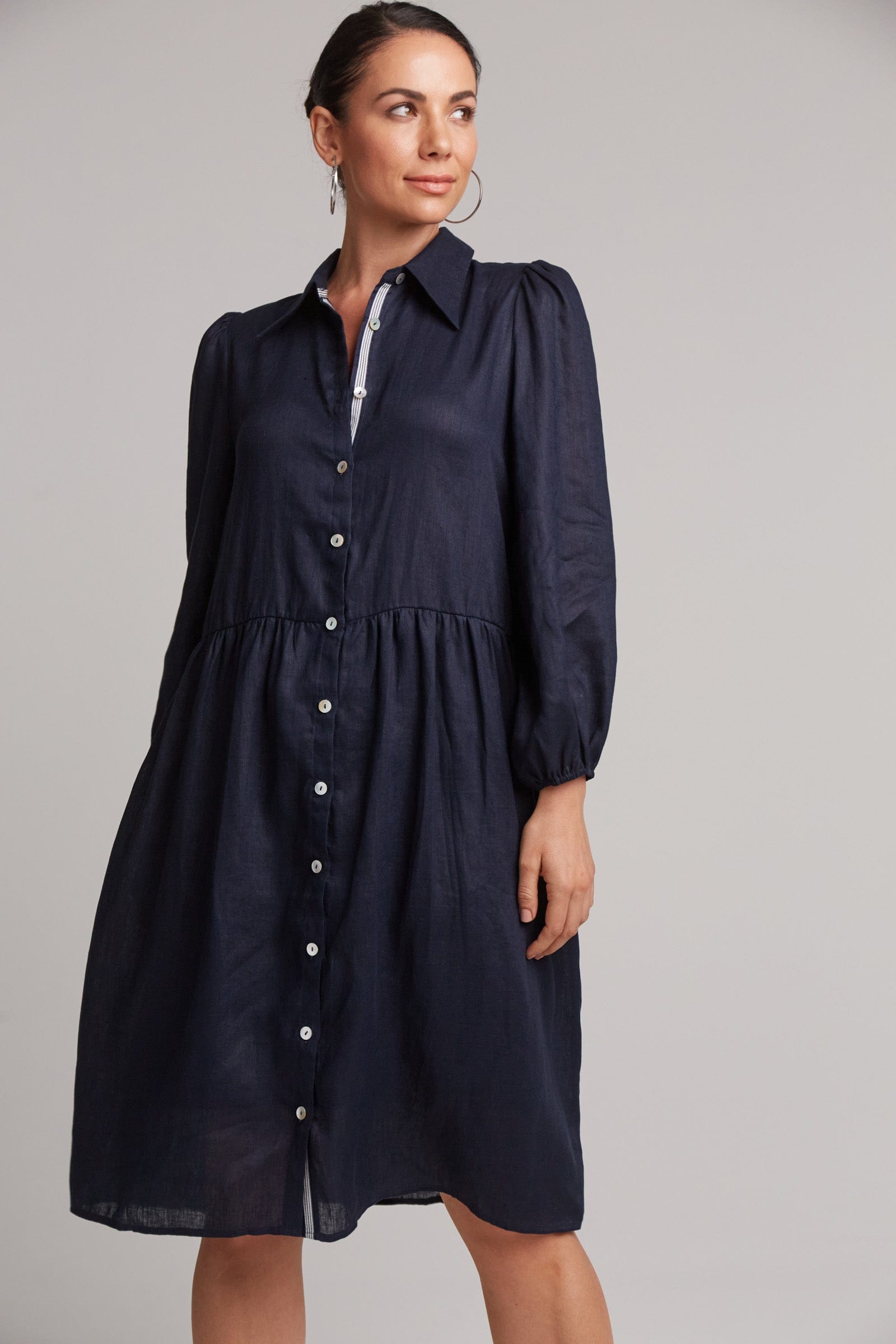 Studio Midi Shirt Dress – Magnolia Toowoomba