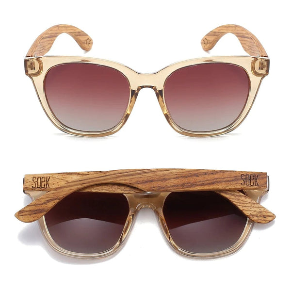 Soek Accessories SUNGLASSES - LILA GRACE CHAMPAGNE