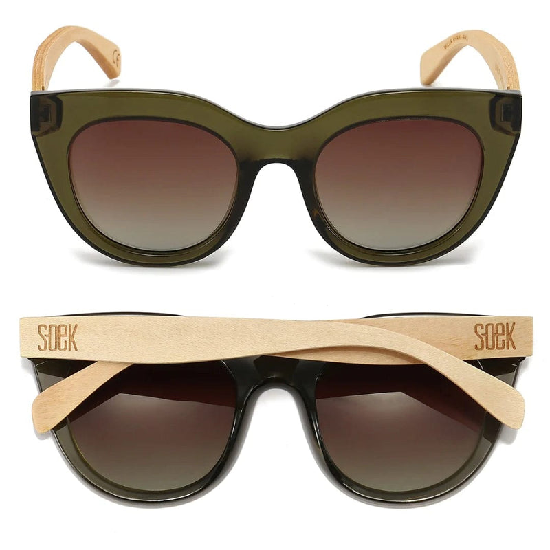 Soek Accessories SUNGLASSES - MILLA KHAKI