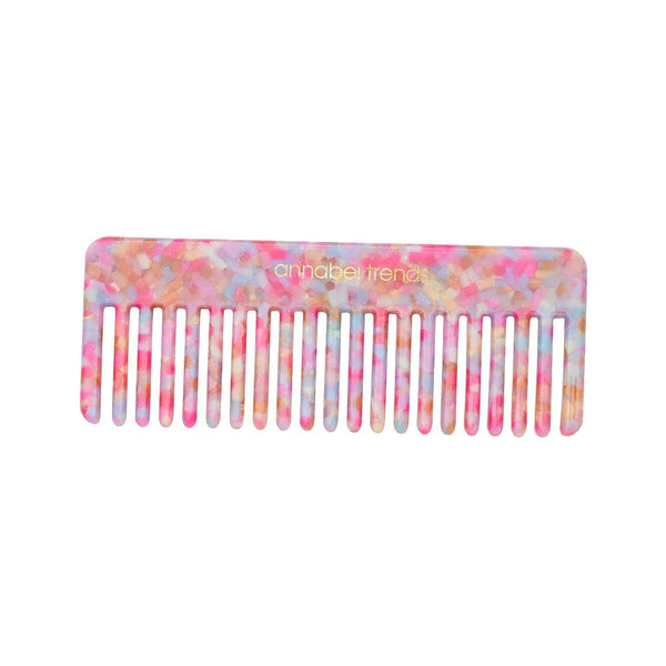 Annabel Trends Personal Care Unicorn Confetti Tamed Comb Rectangle