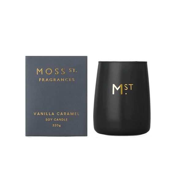 Moss St. Fragrances Fragrances Vanilla Caramel Soy Candle 320g