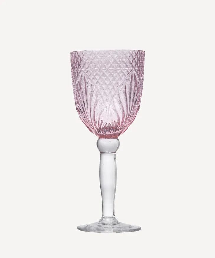 French Country Collections Kitchenware Vintage Pink Goblet