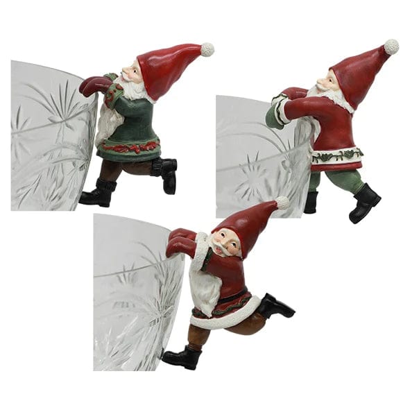 French Country Collections Decor Vintage Santa Pot Holder S3