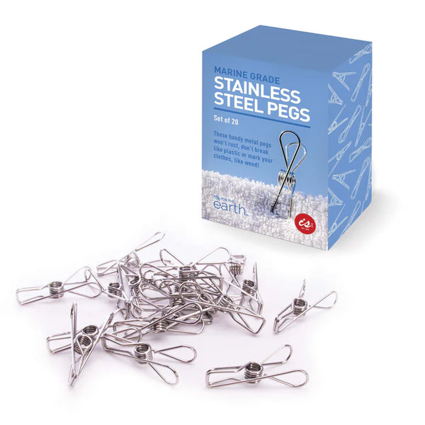 Pegged - Set of 20 Stainless Steel Pegs