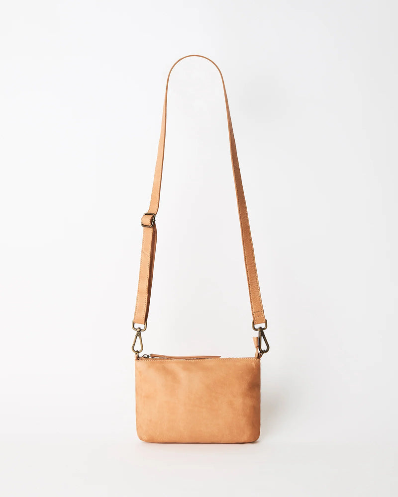 Juju & Co Bags & Wallets Tan Baby Crossbody Bag