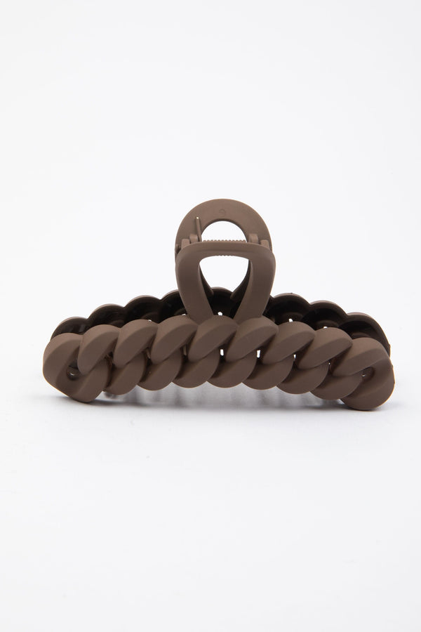 Holiday Life Accessories Cleo Hair Claw - Chocloate