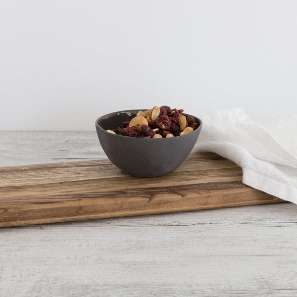 Flax Ceramics Kitchenware Fruit Bowl d35cm - Charcoal