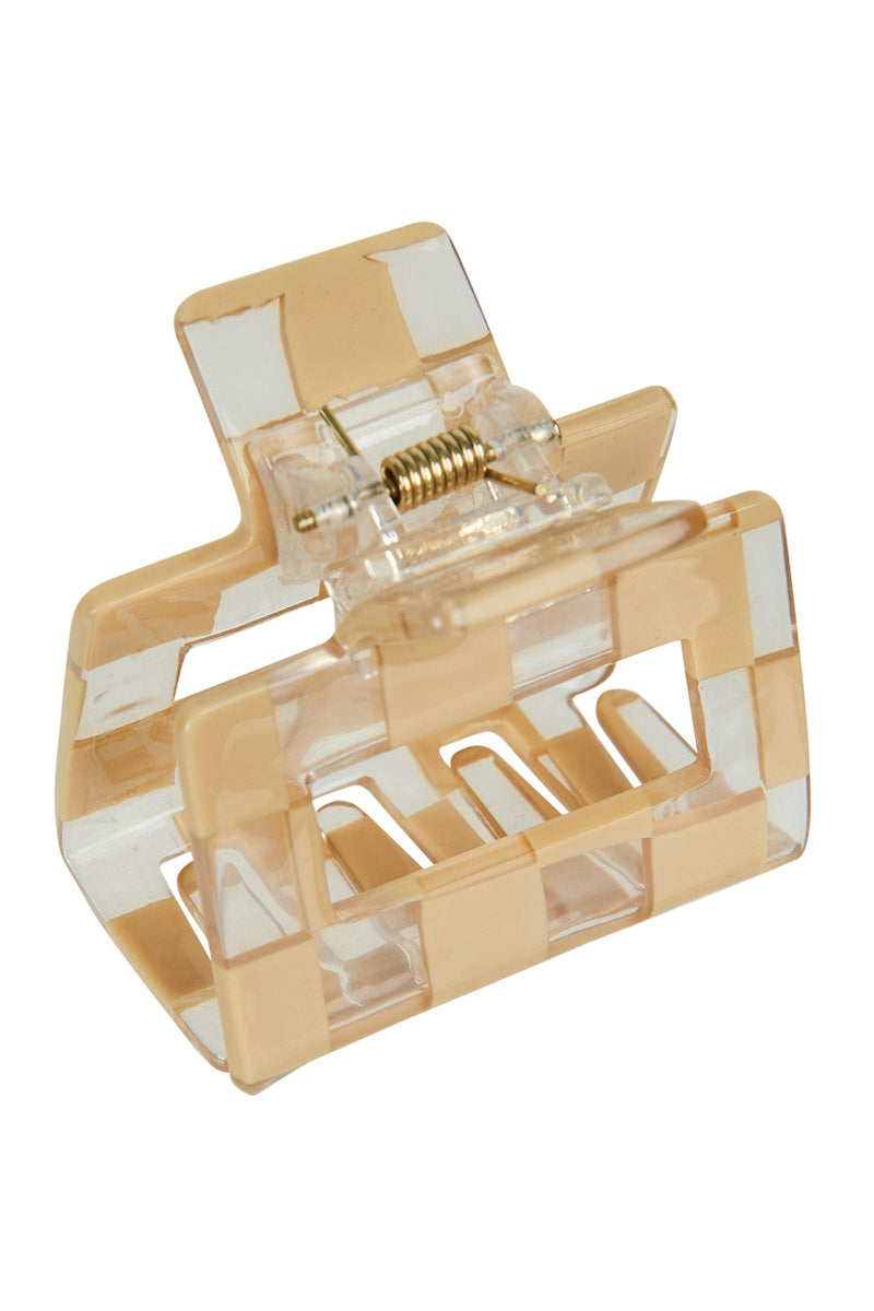 eb&ive Accessories Ivory Kit Block Hair Claw - Ivory