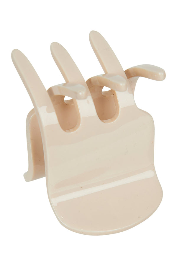 eb&ive Accessories Ivory Klein Mini Hair Claw - Ivory