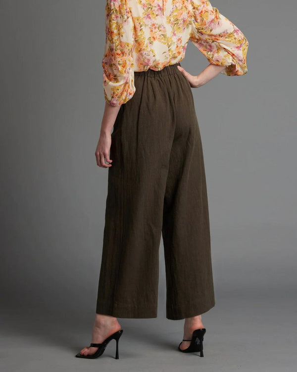 Fate+Becker Clothing - Winter Last Dance Solid Wide Leg High Waisted Pant