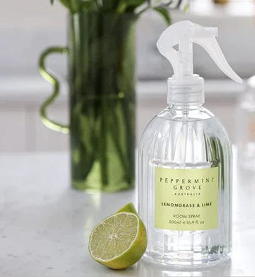 Peppermint Grove Fragrances Lemongrass & Lime Room Spray 500ml
