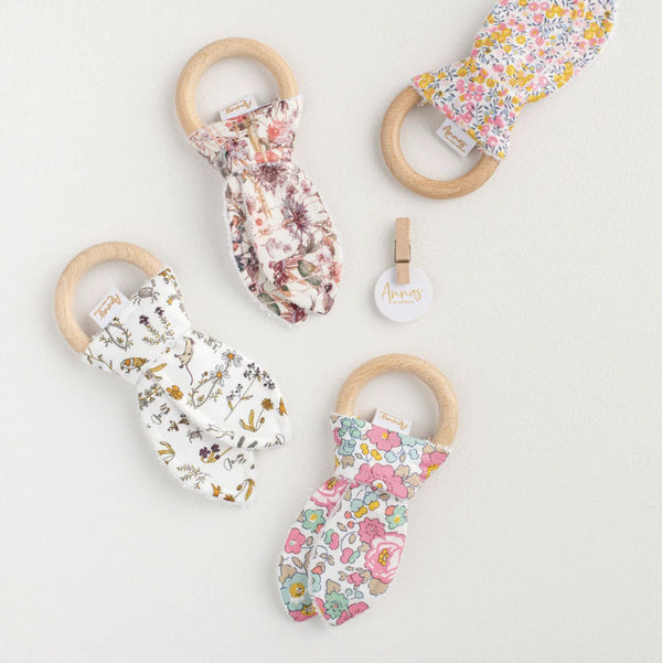 Not specified Baby & Kids Liberty Print  Bunny Teether