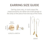 Palas Jewellery Lotus Hoop Earrings