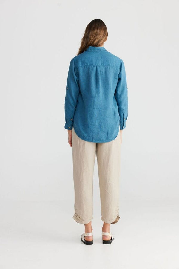 The Shanty Corporation Clothing - Winter Blue Steel / S,M,L,XL Nina Shirt