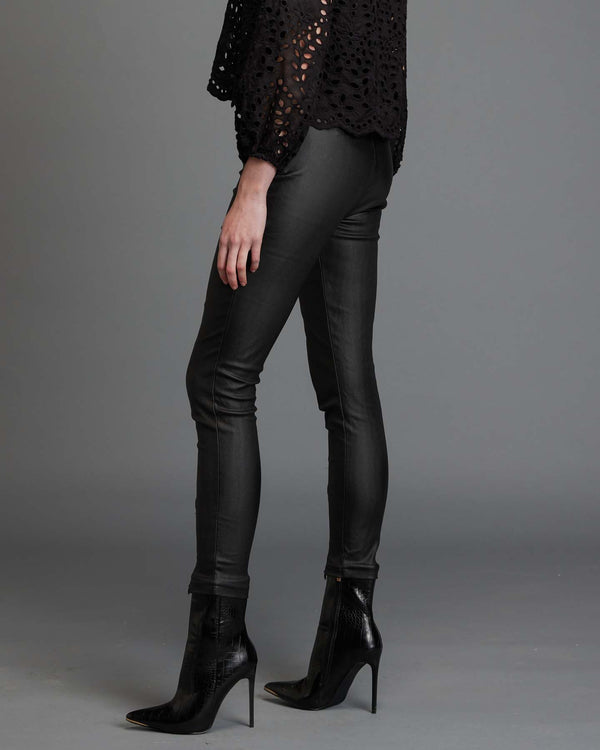 Fate+Becker Clothing - Winter Past High Waisted Skinny Leather Look Pant