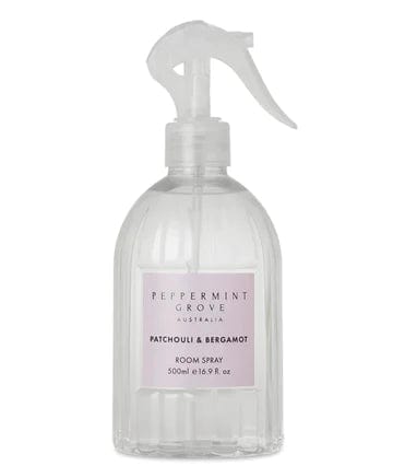 Peppermint Grove Fragrances Patchouli & Bergamot Room Spray 500ml
